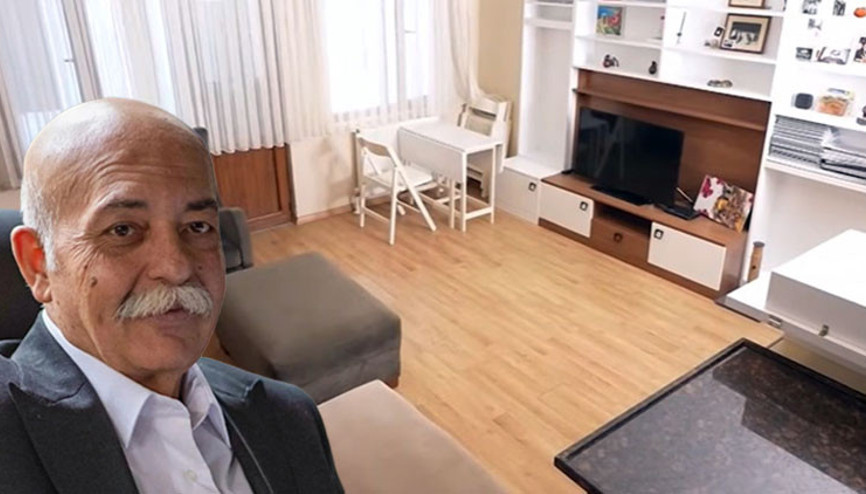 Kandıradan İstanbula... Usta oyuncu kızı için aldığı iki oda bir salon evde yaşıyor