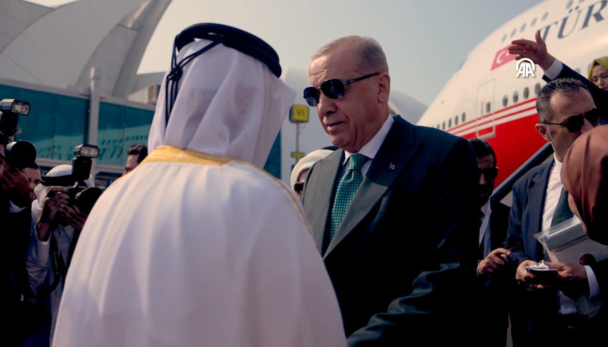 Cumhurbaşkanı Erdoğan Katarda