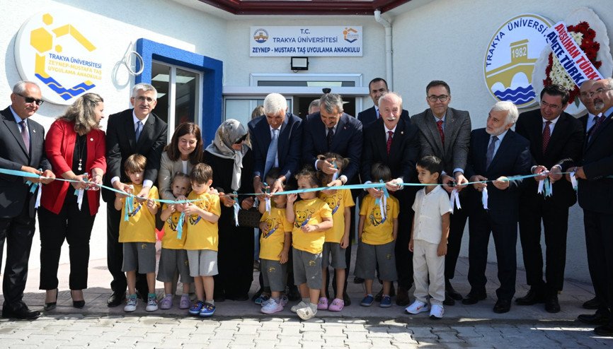 Trakya Üniversitesi’nde yeni uygulama anaokulu