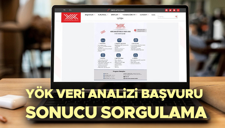 YÖK veri analizi sonuçları sorgulama 2025 ekranı: Marmara Üniversitesi Veri Analizi Okulu başvuru sonuçları ne zaman açıklanacak, açıklandı mı, sonuçlara nereden bakılır Resmi açıklama geldi