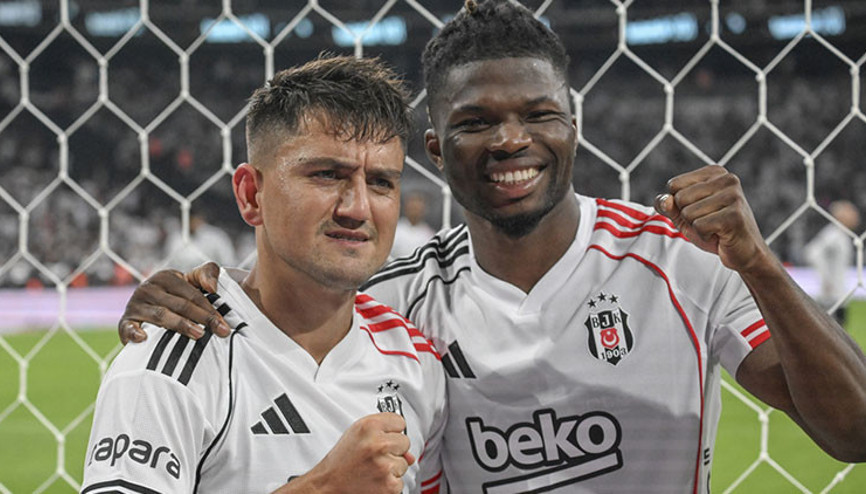 Beşiktaşta El Bilal Toure, Cengiz ve Cerny sevinci