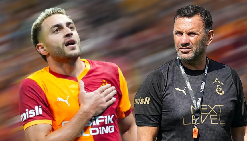 Galatasarayda Barış Alper Yılmaz’dan Okan Buruka ilk 11 mesajı
