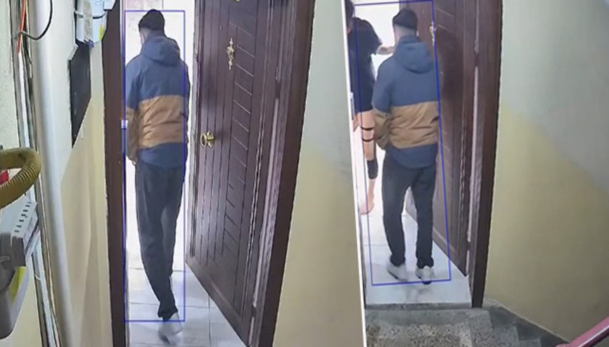Sipariş götürdüğü kadının evine girdi: Kuryeye taciz iddiasıyla gözaltı | Arkasından gözetleme yapıyor