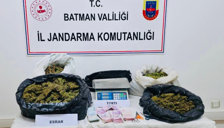 Batmanda uyuşturucuya 1 tutuklama