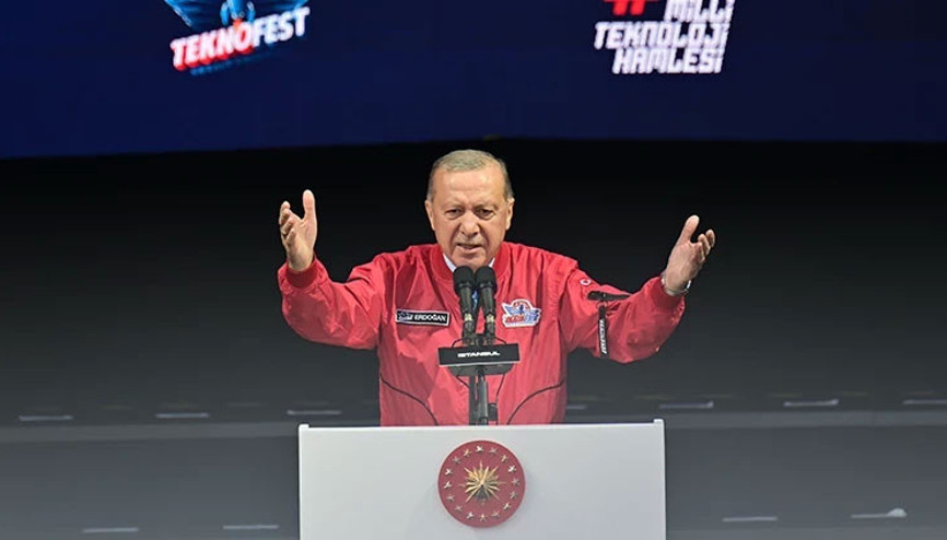 Cumhurbaşkanı Erdoğan TEKNOFEST’te: Kudüs’ün tek bir taşını vermeyiz