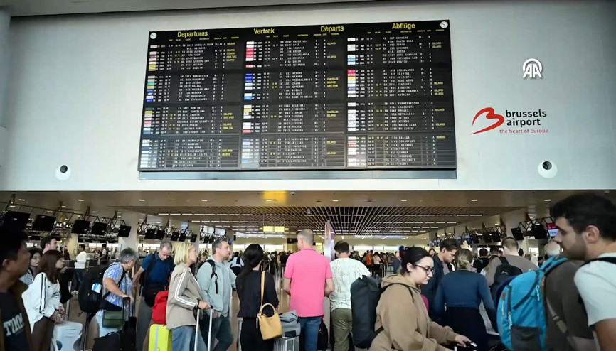 Brüksel Havalimanına yapılan siber saldırı operasyonları aksattı