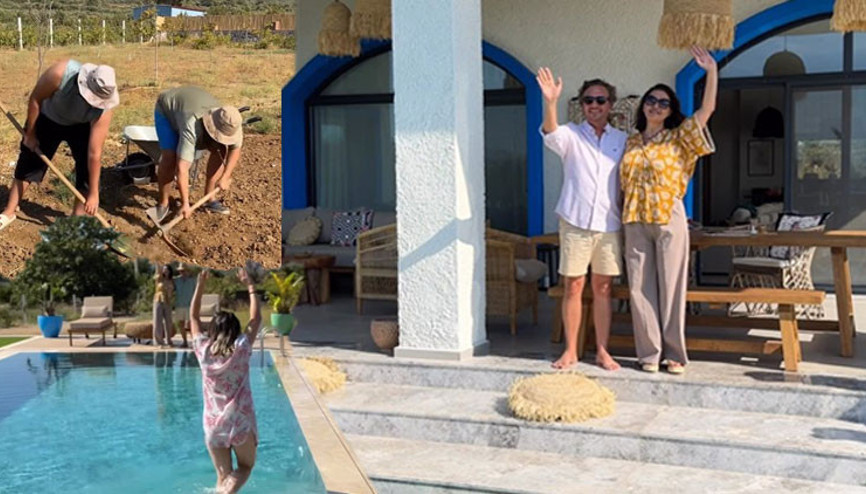 İstanbuldan kaçtı, doğanın kucağına hayallerindeki evi yaptırdı... İşte ünlü oyuncunun yeni hayatı