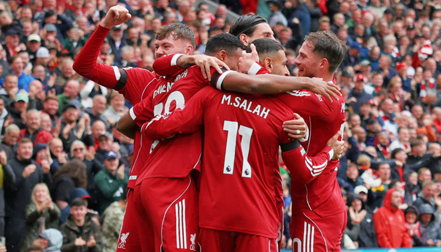 Merseyside derbisinde 3 puan Liverpoolun