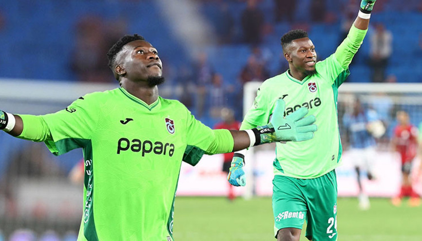 Trabzonspora beraberliği Andre Onananın asisti getirdi Yıllar sonra bir ilk