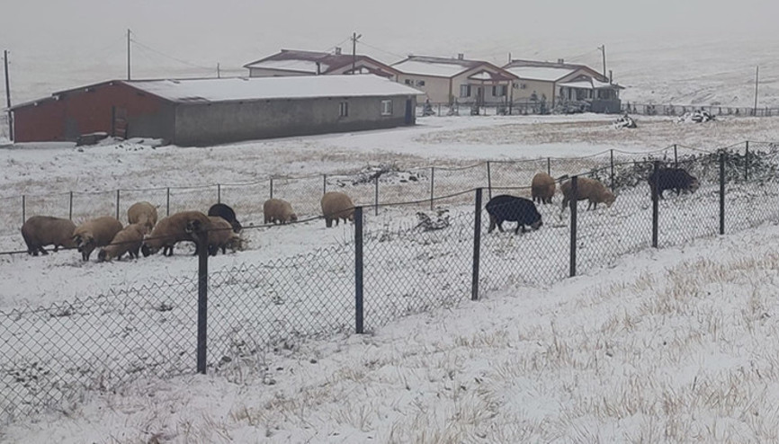 6 ilde kar sürprizi Kış erken geldi: Eylül ayında yerler beyaza büründü