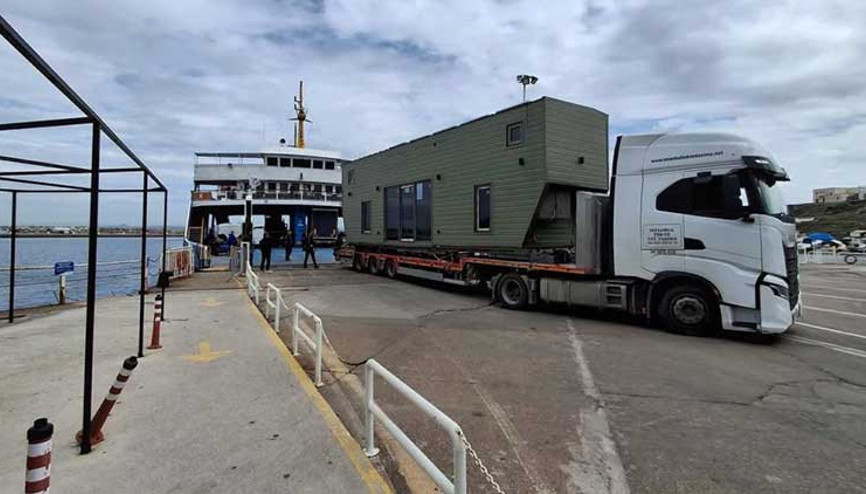 Bozcaadada kaçak yapılan tiny houselara yıkım kararı