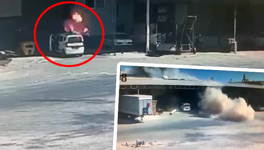 Antalyada toptancı halindeki iş yerinde patlama: 1 ölü, 3 yaralı