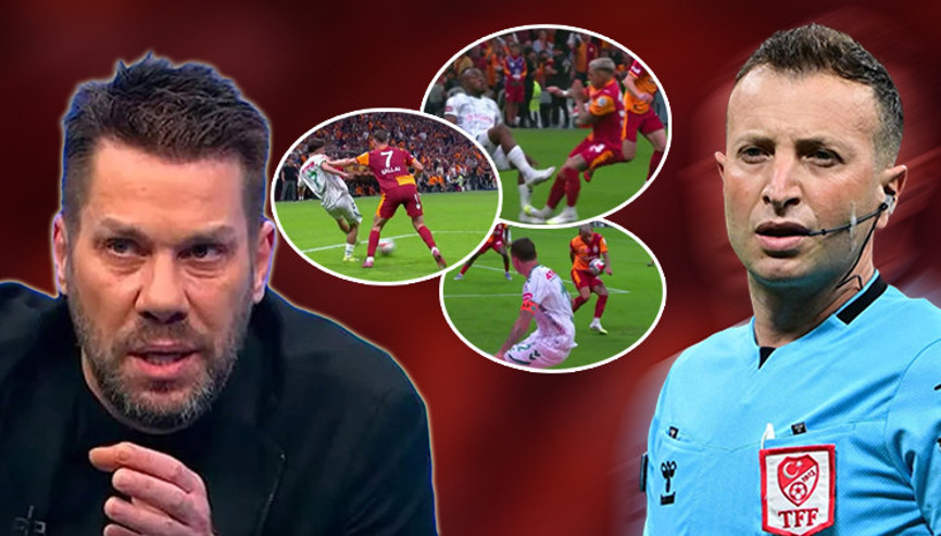 Fırat Aydınus, Galatasaray-Konyaspor maçındaki hakem kararlarını inceledi: Adeta özel bir çaba sarf etti İnanılır gibi değil