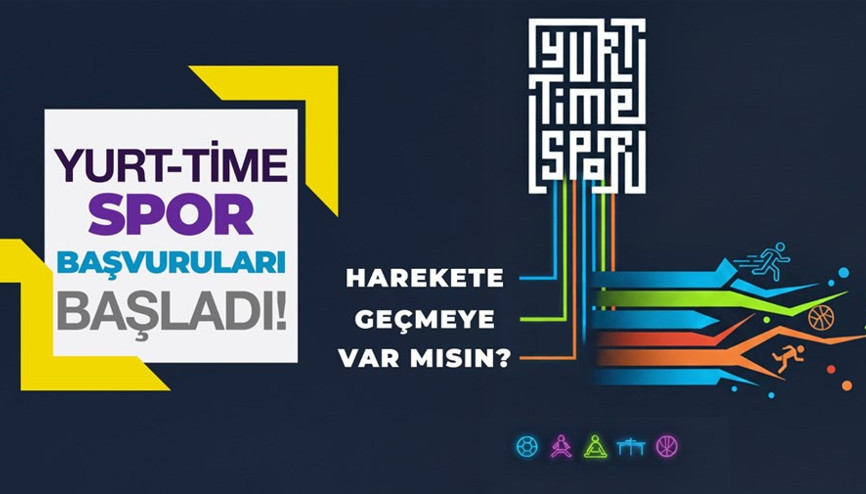 ‘Yurt-Time spor’ başvuruları başladı