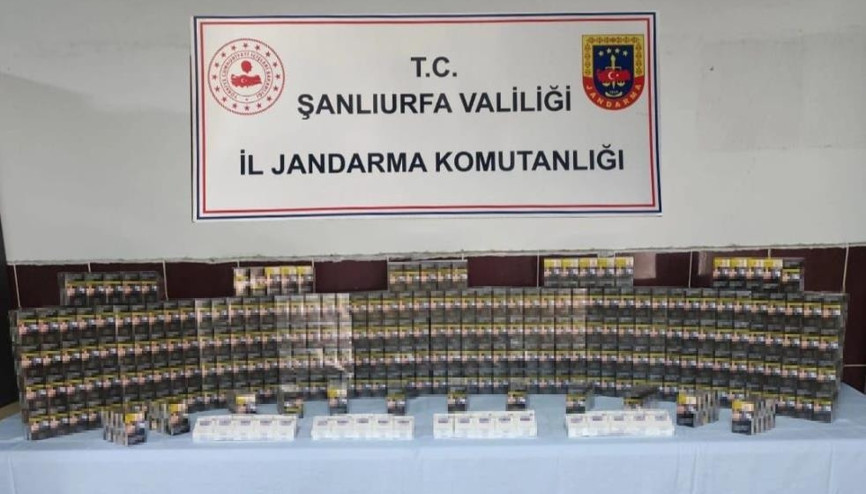 Şanlıurfa ve Kayseride kaçak sigara operasyonu