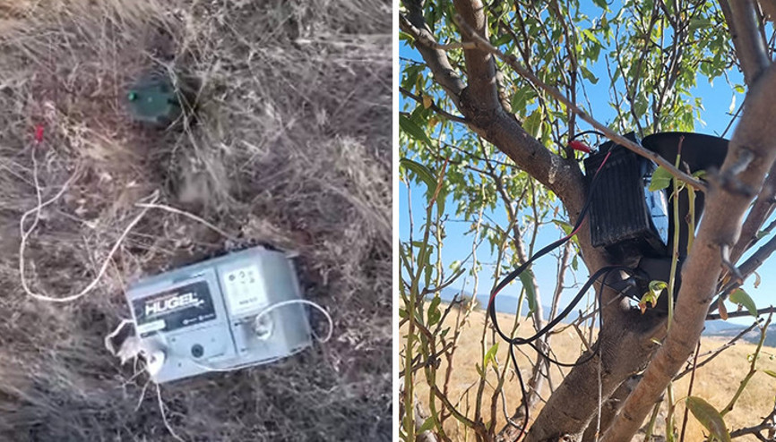 Kurdukları özel düzenekle avlıyorlardı: Fotokapanla yakalandılar