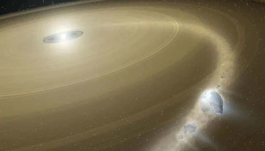 Hubble’dan şaşırtıcı keşif: Yıldız “Plüton Benzeri” buzlu cisimle ziyafet çekiyor