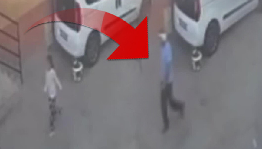 Gaziantepte güpegündüz yaşandı Kız çocuğunu mahalleli kurtardı