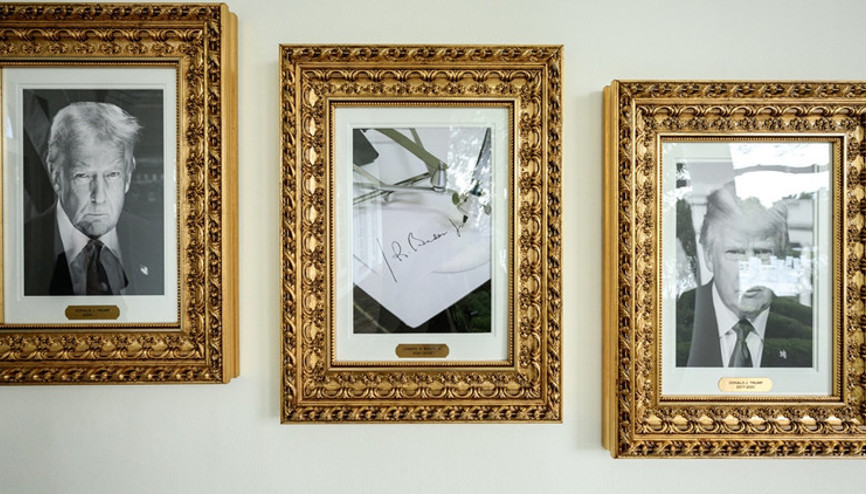 Bidenın fotoğrafı yerine otomatik kalem koydu