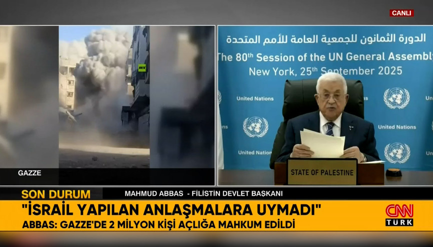 Mahmud Abbas: Gazze Filistinin ayrılmaz parçasıdır