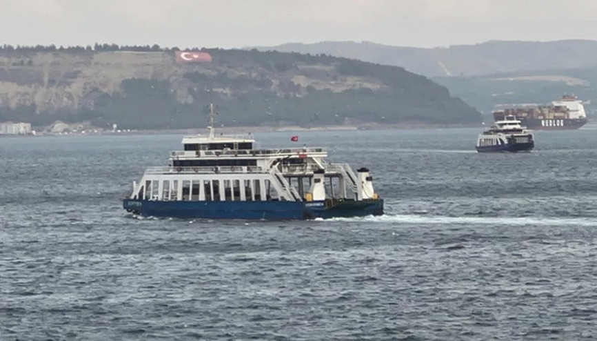 Gökçeada feribot seferleri iptal edildi