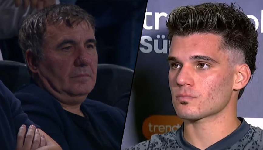Gheorghe Hagi, Galatasaray maçını tribünden takip etti