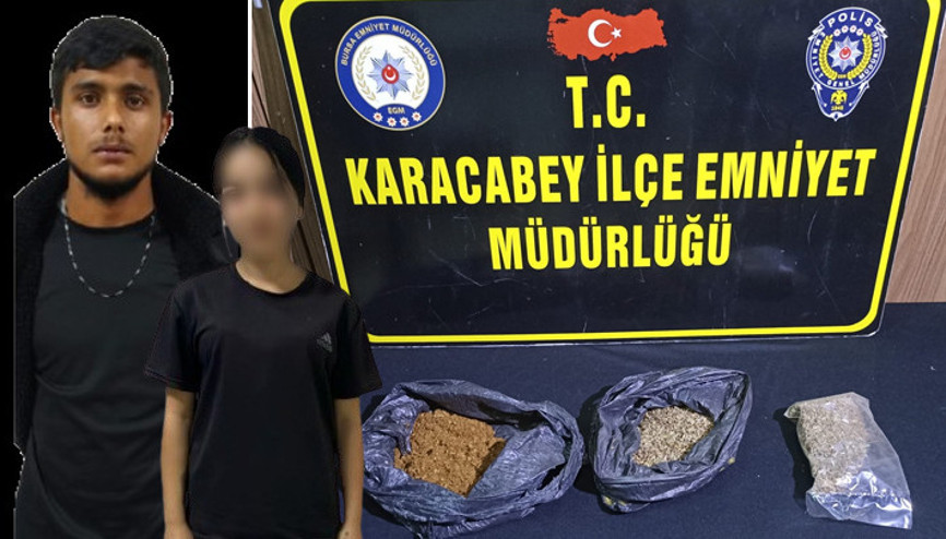 Bursada evinde uyuşturucu bulundu, sevgilisi suçu kabul edince serbest kaldı Bursada evinde uyuşturucu bulundu, sevgilisi suçu kabul edince serbest kaldı