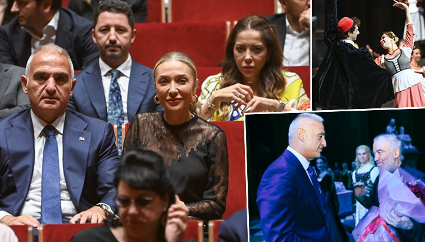 Kültür ve Turizm Bakanı Ersoy, Bolşoy Bale ve Orkestrasının Romeo ve Juliet eserini izledi