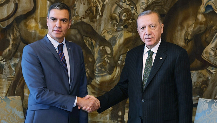 Cumhurbaşkanı Erdoğan İspanya Başbakanı Sanchez ile görüştü