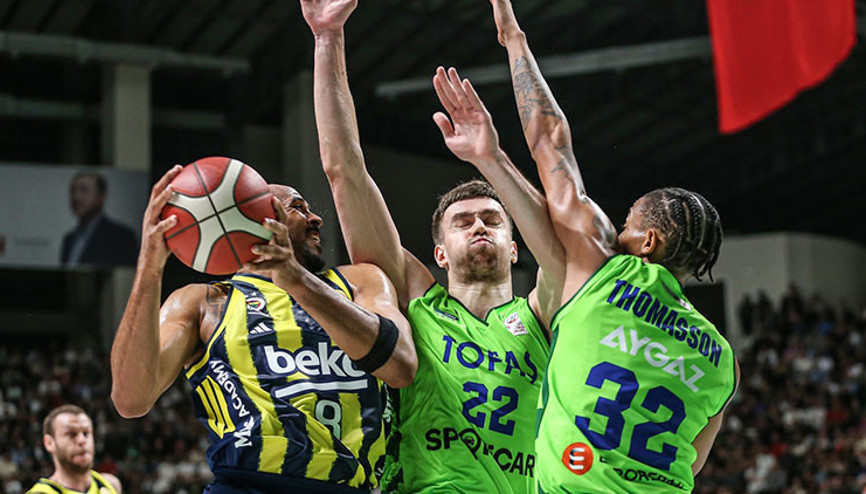 Fenerbahçe Beko, TOFAŞa son topta mağlup