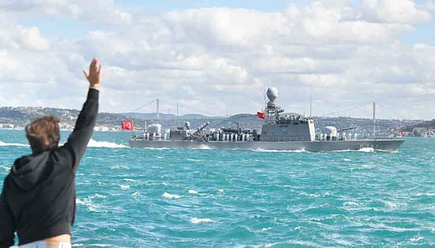 Boğaz’da ‘Preveze’ geçiti