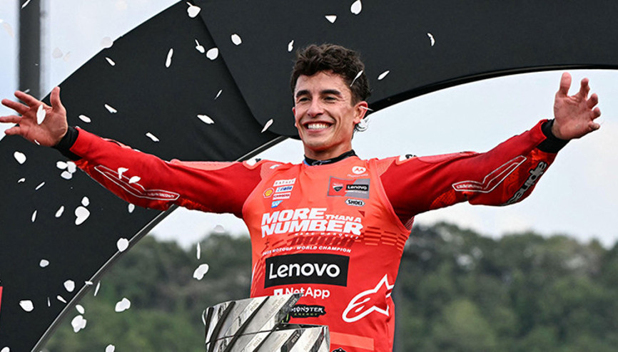 MotoGPde Marc Marquez şampiyonluğa ulaştı