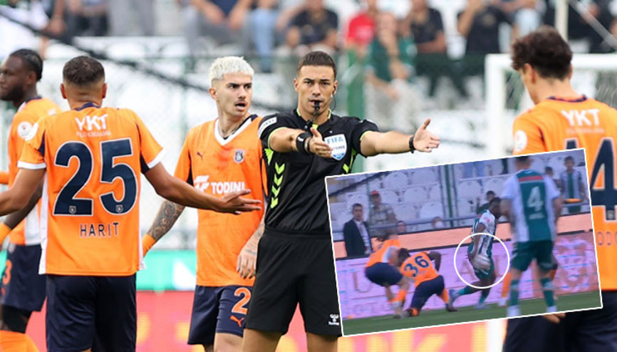 Başakşehirden hakem tepkisi