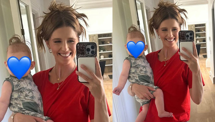 Oğlumun tatlı yüzüne bir mavi kalp... İlk doğum gününe iki ay kaldı