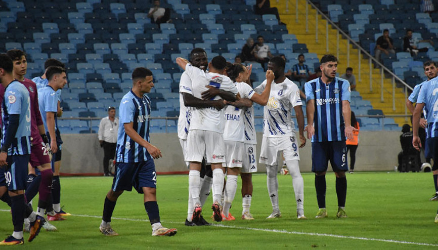 Sarıyerspor, Adanada 3 golle galip