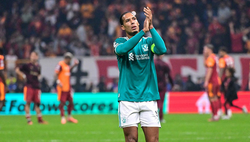 Van Dijktan Galatasaray yorumu: Sinir bozucu