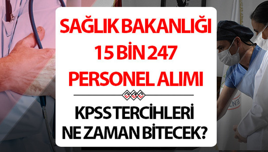 SAĞLIK BAKANLIĞI 15 BİN 247 PERSONEL ALIMI KPSS TERCİH KILAVUZU (2. ETAP) || 2025 Sağlık Bakanlığı personel alımı başvurusu ne zaman bitecek, şartları neler Kadro ve branş dağılımı ile ÖSYM KPSS-2025/5 tercih kılavuzu yayınlandı İşte Sağlık Bakanlığı 2. etap personel alımı son başvuru tarihi SAĞLIK BAKANLIĞI 15 BİN 247 PERSONEL ALIMI KPSS TERCİH KILAVUZU (2. ETAP) || 2025 Sağlık Bakanlığı personel alımı başvurusu ne zaman bitecek, şartları neler Kadro ve branş dağılımı ile ÖSYM KPSS-2025/5 tercih kılavuzu yayınlandı İşte Sağlık Bakanlığı 2. etap personel alımı son başvuru tarihi