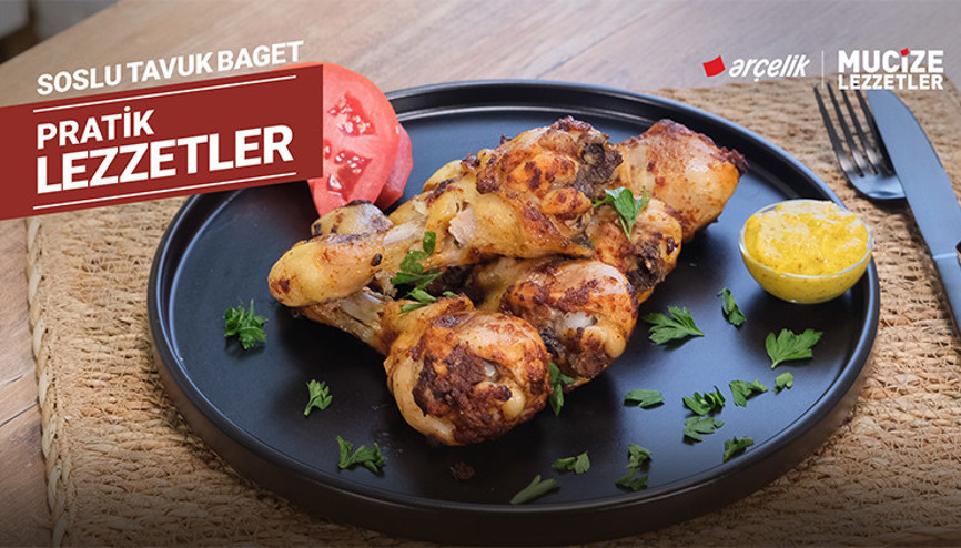 Soslu tavuk baget tarifi | Mucize Lezzetler