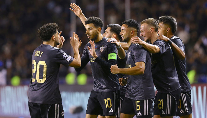 Azerbaycan temsilcisi Karabağ, UEFA Şampiyonlar Liginde tarih yazıyor