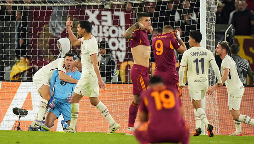 Berke Özerden Roma deplasmanında tarihe geçen performans Arka arkaya 3 penaltı kurtardı