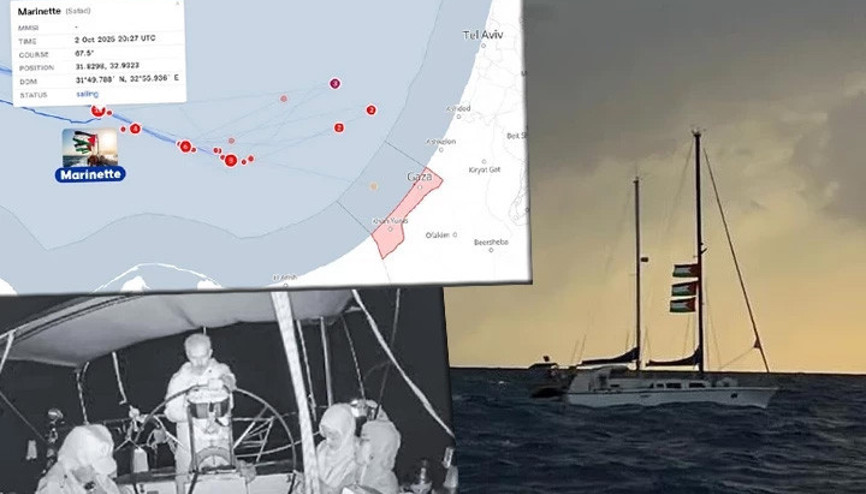 Marinette Gazze için tek başına yola devam ediyor: ‘Gemide çok sayıda dayanıklı Türk var’