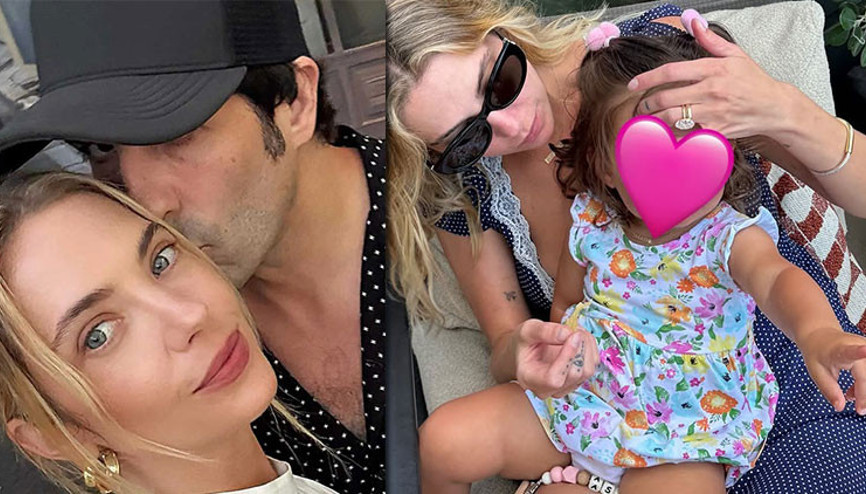 Petrol varisiyle evlendi, kızını da kucağına aldı… Ünlü oyuncudan ikinci yıla özel kutlama: Benim olduğun için ne şanslıyım’