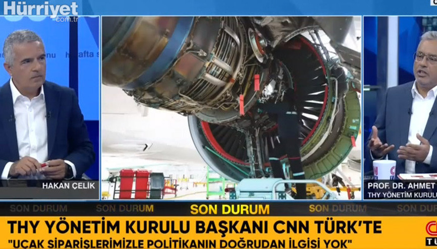 THY Yönetim Kurulu Başkanı CNN Türkte