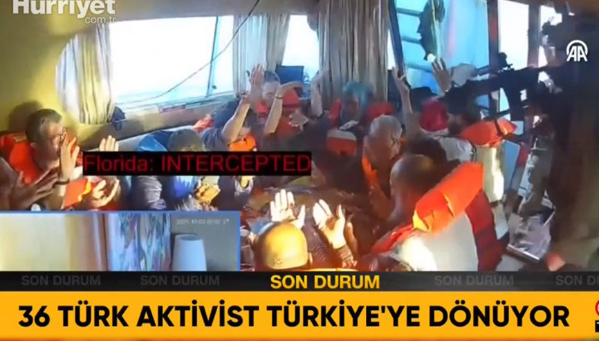Sumud Filosu teknelerinde yer alan 36 Türk vatandaşı bugün yurda dönüyor Sumud Filosu teknelerinde yer alan 36 Türk vatandaşı bugün yurda dönüyor