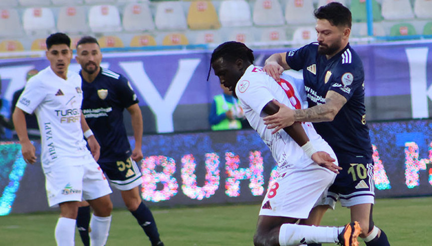 Erzurumspor, evinde Vansporla berabere kaldı