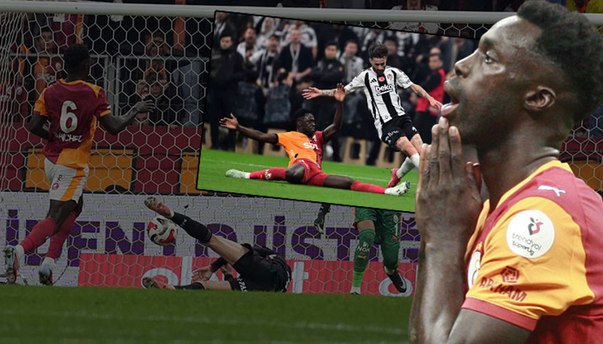 Galatasarayın serisini Abraham bitirdi Davinson Sanchezin Rafa Silva kabusu: Akıllar geçmişe gitti...