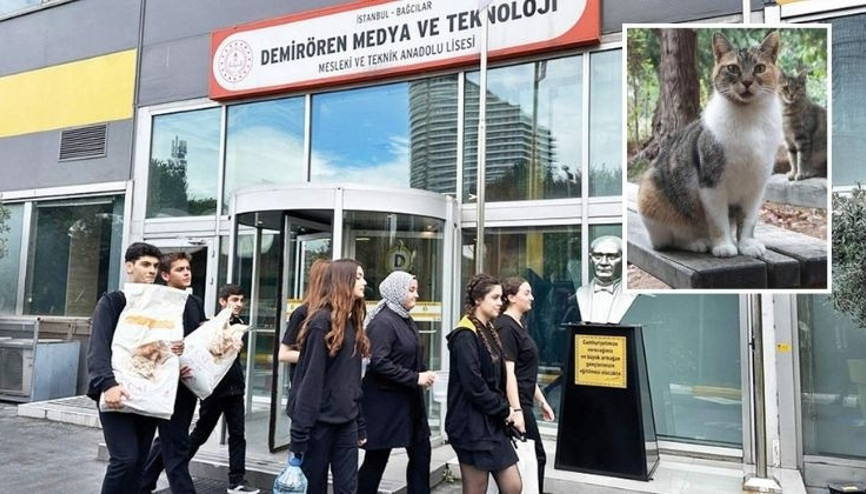 Demirören MTAL’den patili dostlara mama