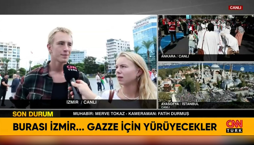 Polonyalı gençlerden dünyaya mesaj