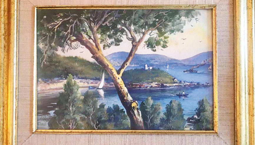 Tablodaki gizemli imza