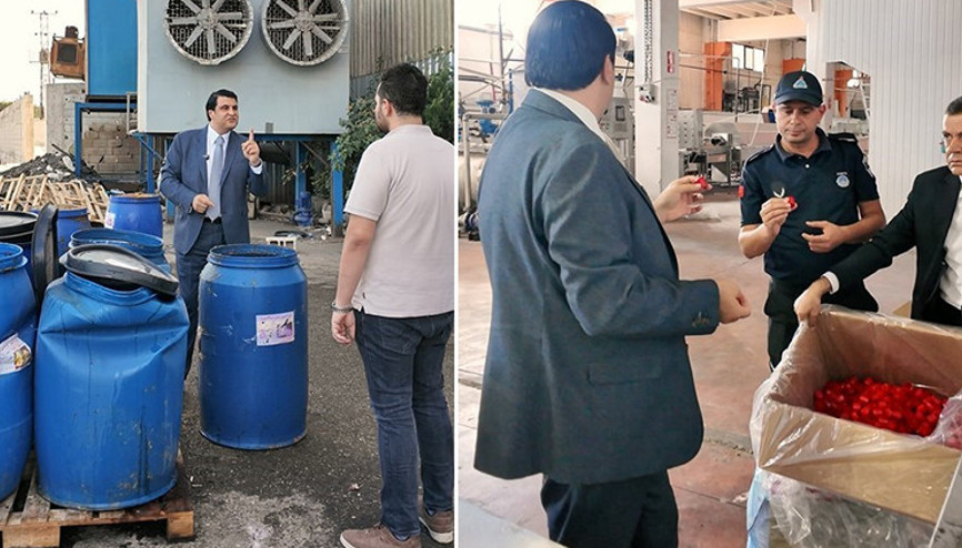 Şehitkamil Belediye Başkanından gıda fabrikasındaki denetimde tepki: Sen bunları kendin yer misin